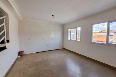 Sala e Cozinha de apartamento para alugar com 2 quartos, 85m² em Parque Novo Oratório, Santo André