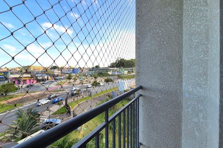 varanda da Sala de apartamento à venda com 2 quartos, 55m² em Vila Mimosa, Campinas