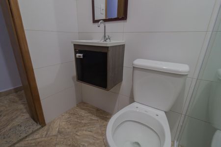 Banheiro de casa para alugar com 1 quarto, 150m² em Rp12 (regiões de Planejamento), Mauá