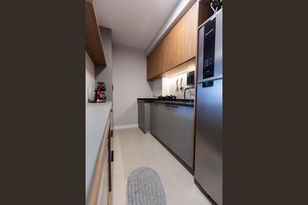 Cozinha de apartamento para alugar com 1 quarto, 44m² em Bosque, Campinas