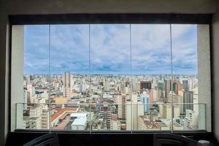 Vista da Sacada da Sala de apartamento para alugar com 1 quarto, 44m² em Bosque, Campinas