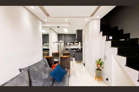 Sala de casa de condomínio para alugar com 2 quartos, 70m² em Jardim Penha, São Paulo