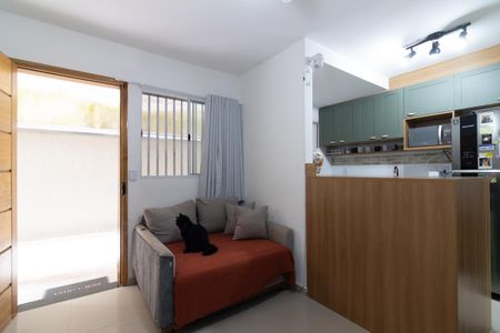 Sala de apartamento para alugar com 1 quarto, 30m² em Vila Guilhermina, São Paulo