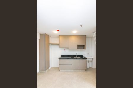 Cozinha de kitnet/studio para alugar com 1 quarto, 43m² em Vale do Sereno, Nova Lima