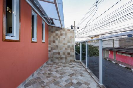 Varanda da Sala de casa à venda com 4 quartos, 125m² em Jardim Maria Rosa, Taboão da Serra