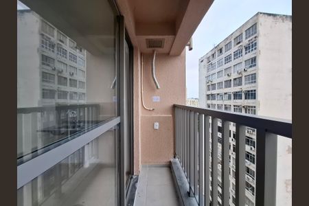 Varanda de apartamento à venda com 1 quarto, 20m² em Centro, Rio de Janeiro