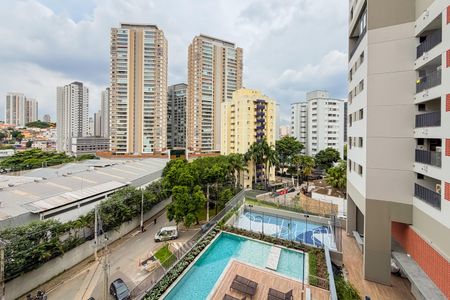 Varanda de kitnet/studio à venda com 1 quarto, 24m² em Chácara Klabin, São Paulo