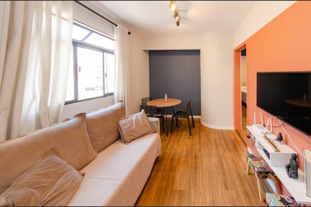 Sala de apartamento à venda com 2 quartos, 55m² em Jardim Montanhês, Belo Horizonte