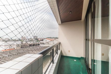 Varanda da Sala de apartamento para alugar com 3 quartos, 104m² em Vila Júlia, Poá