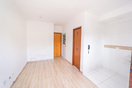 Sala/Cozinha de apartamento à venda com 1 quarto, 27m² em Vila Araguaia, São Paulo