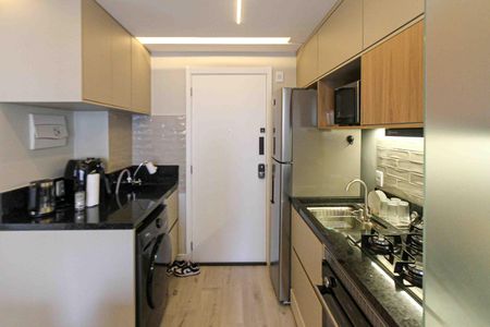 Cozinha e Área de Serviço de apartamento para alugar com 2 quartos, 33m² em Vila Graciosa, São Paulo