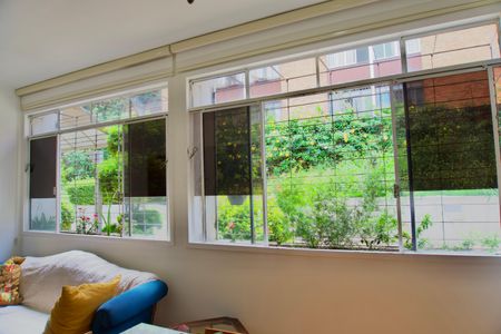 Sala - Janela de apartamento para alugar com 2 quartos, 100m² em Santa Lúcia, Belo Horizonte