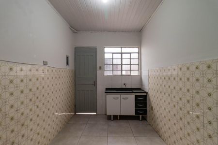 Cozinha de casa para alugar com 1 quarto, 35m² em Vila Ribeiro de Barros, São Paulo