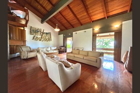 Sala de casa de condomínio para alugar com 5 quartos, 555m² em Santo Antonio de Lisboa, Florianópolis