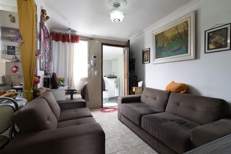 Sala de apartamento à venda com 2 quartos, 48m² em Conjunto Habitacional Padre Manoel de Paiva, São Paulo