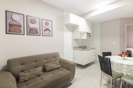 Sala de apartamento para alugar com 2 quartos, 38m² em Jardim Danfer, São Paulo