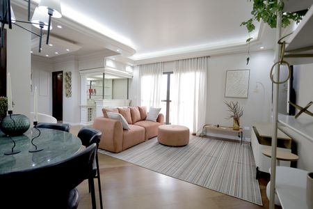 Sala de apartamento à venda com 3 quartos, 126m² em Vila Marina, Santo André