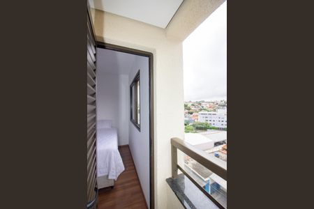 Varanda do Quarto Suíte de apartamento para alugar com 2 quartos, 66m² em Centro, Contagem
