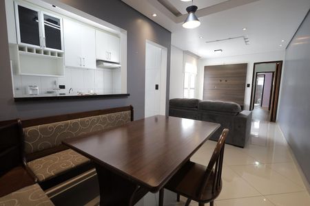 Sala de apartamento para alugar com 2 quartos, 92m² em Vila Alzira, Santo André