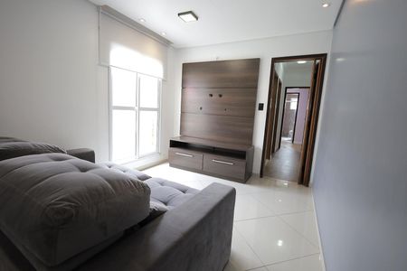 Sala de apartamento para alugar com 2 quartos, 92m² em Vila Alzira, Santo André