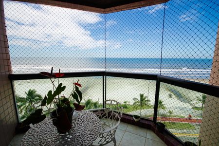 Sacada de apartamento para alugar com 3 quartos, 126m² em Vila Caiçara, Praia Grande