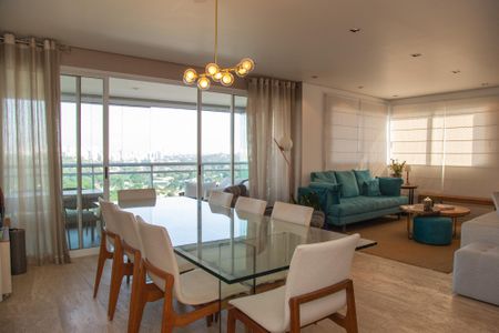 Sala de apartamento para alugar com 3 quartos, 240m² em Brooklin, São Paulo