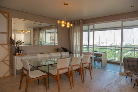 Sala de apartamento para alugar com 3 quartos, 240m² em Brooklin, São Paulo