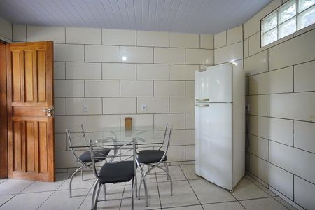 Sala - Cozinha de apartamento para alugar com 1 quarto, 48m² em Saco dos Limões, Florianópolis