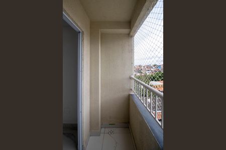 Varanda da Sala de apartamento para alugar com 2 quartos, 37m² em Jardim Amalia, São Paulo