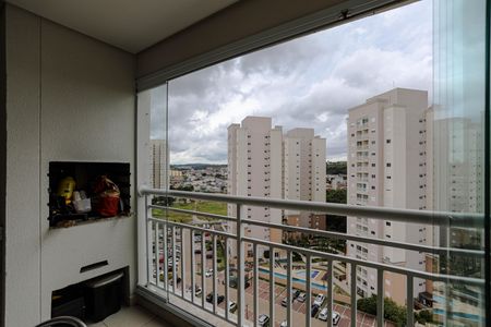 Sacada de apartamento para alugar com 3 quartos, 89m² em Cezar de Souza, Mogi das Cruzes