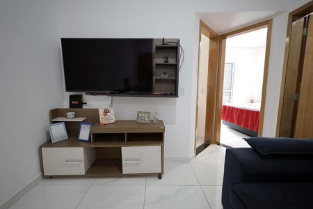 Sala de apartamento para alugar com 2 quartos, 72m² em Jardim Las Vegas, Santo André
