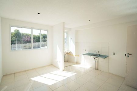 Cozinha de apartamento para alugar com 2 quartos, 52m² em Mantiqueira, Belo Horizonte