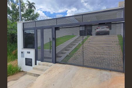 Fachada casa de casa à venda com 3 quartos, 212m² em Recanto da Lagoa, Lagoa Santa