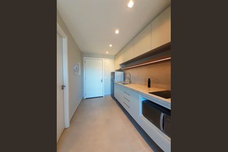 Cozinha de apartamento à venda com 1 quarto, 29m² em Cidade Baixa, Porto Alegre