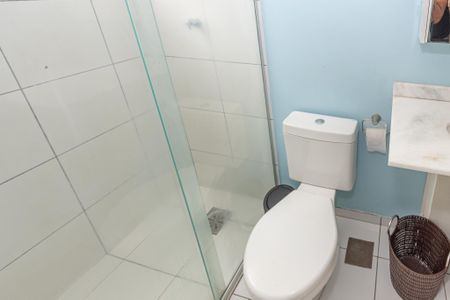 Banheiro da Suíte de apartamento para alugar com 3 quartos, 70m² em Parque Euclides Miranda, Sumaré
