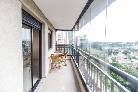 Varanda de apartamento para alugar com 1 quarto, 46m² em Empresarial 18 do Forte, Barueri