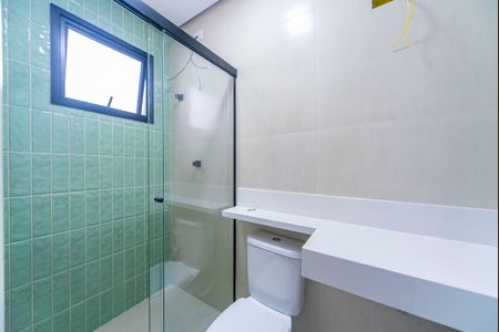 Banheiro Social de casa à venda com 3 quartos, 116m² em Vila Scarpelli, Santo André