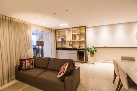 Sala de apartamento para alugar com 3 quartos, 126m² em Residencial Tambore Iii, Santana de Parnaíba