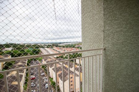 Varanda da Sala de apartamento para alugar com 2 quartos, 47m² em Horto Florestal, Sorocaba