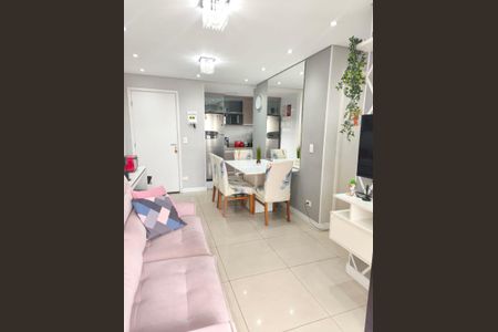 Sala de apartamento à venda com 2 quartos, 48m² em Recanto das Rosas, Osasco