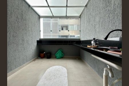 varanda de apartamento para alugar com 2 quartos, 67m² em Eldorado, Contagem