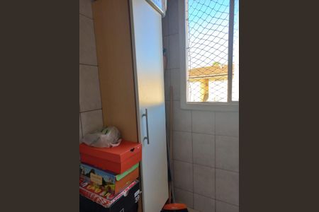 Área de serviço de apartamento à venda com 2 quartos, 57m² em Parque Residencial Eloy Chaves, Jundiaí