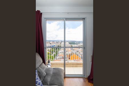 Varanda da Sala de apartamento à venda com 1 quarto, 29m² em Parque Vitoria, São Paulo