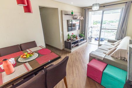 Sala de apartamento à venda com 3 quartos, 75m² em Alto do Pari, São Paulo