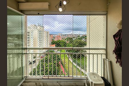 Varanda da Sala de apartamento para alugar com 2 quartos, 45m² em Vila Emir, São Paulo