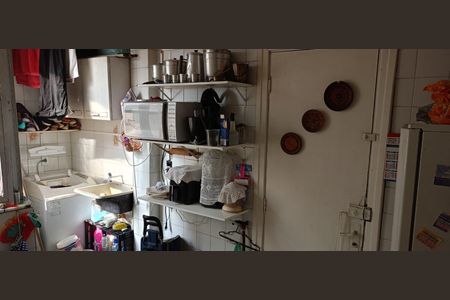 Cozinha de apartamento à venda com 2 quartos, 55m² em Estácio, Rio de Janeiro