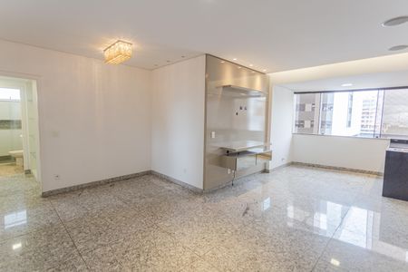 Sala de apartamento à venda com 3 quartos, 105m² em Santo Agostinho, Belo Horizonte