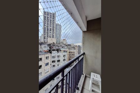 Varanda da Sala de apartamento para alugar com 2 quartos, 48m² em Liberdade, São Paulo