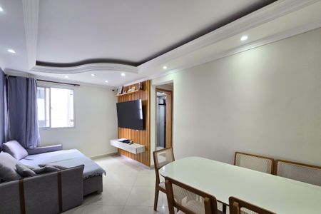 Sala de apartamento à venda com 2 quartos, 57m² em Demarchi, São Bernardo do Campo