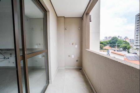 Sala de apartamento para alugar com 1 quarto, 51m² em Vila Camilópolis, Santo André